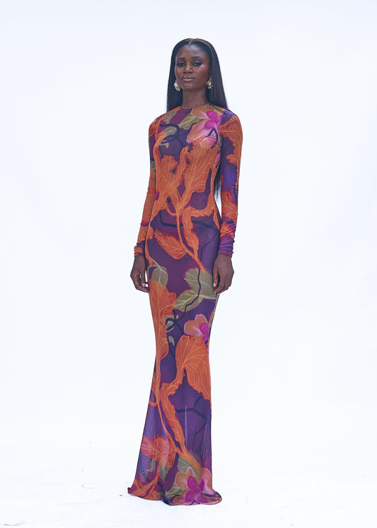 Mesh dress for beach wedding and holiday party outfits