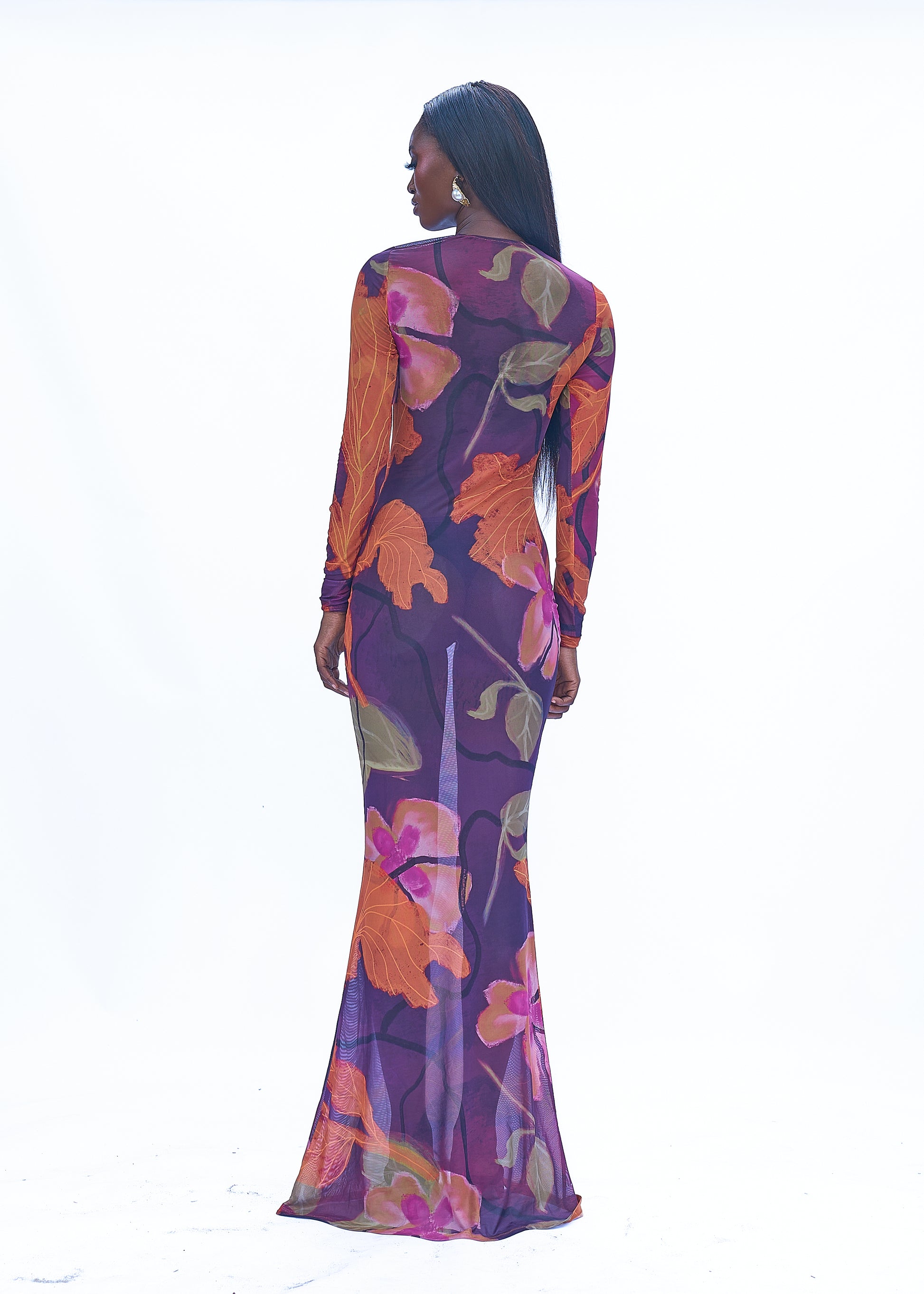 Mesh dress for beach wedding and holiday party outfits