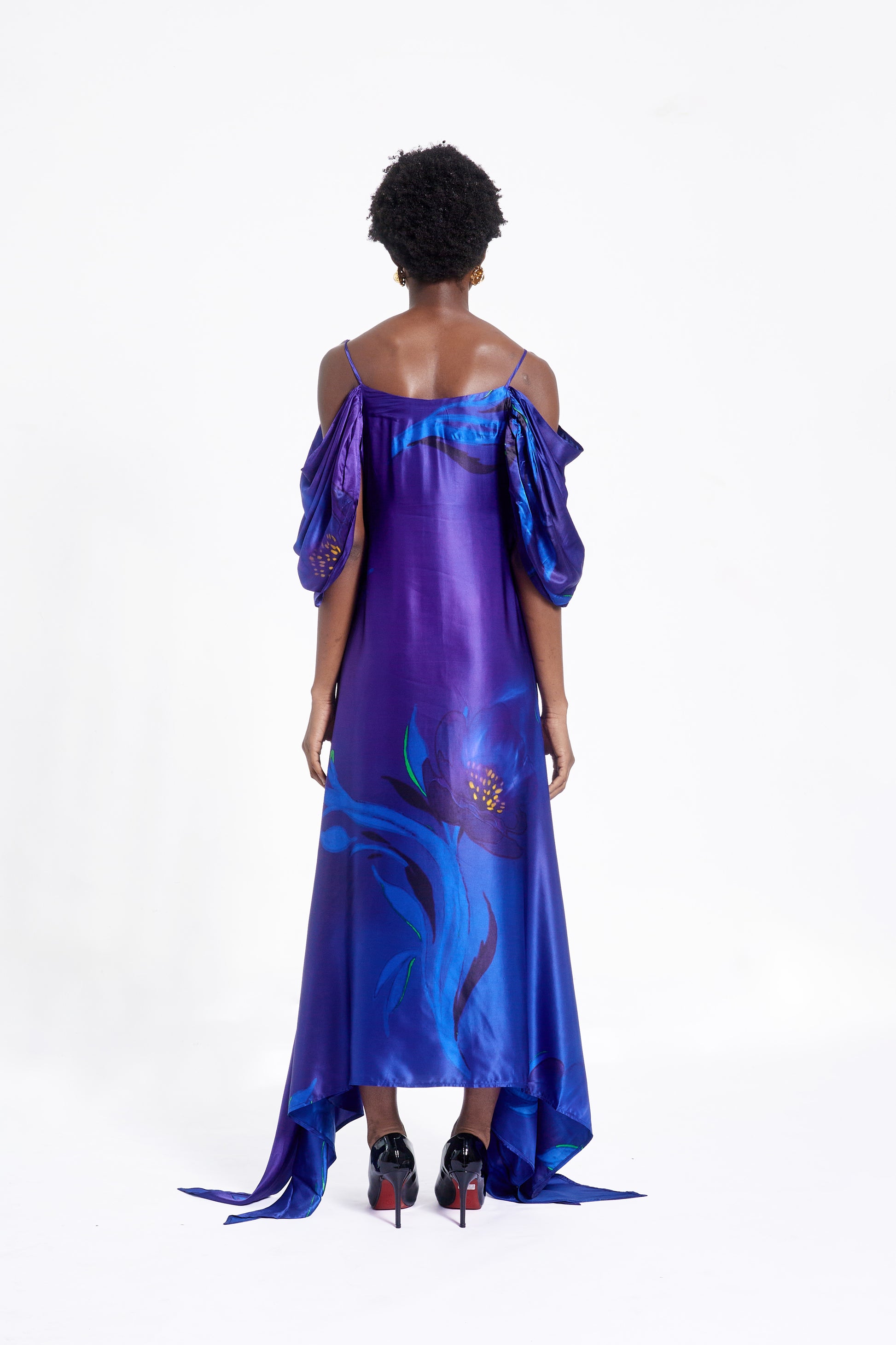 NAI DRESS- BLUE ALORA LAVISH NAI DRESS- BLUE ALORA LAVISH